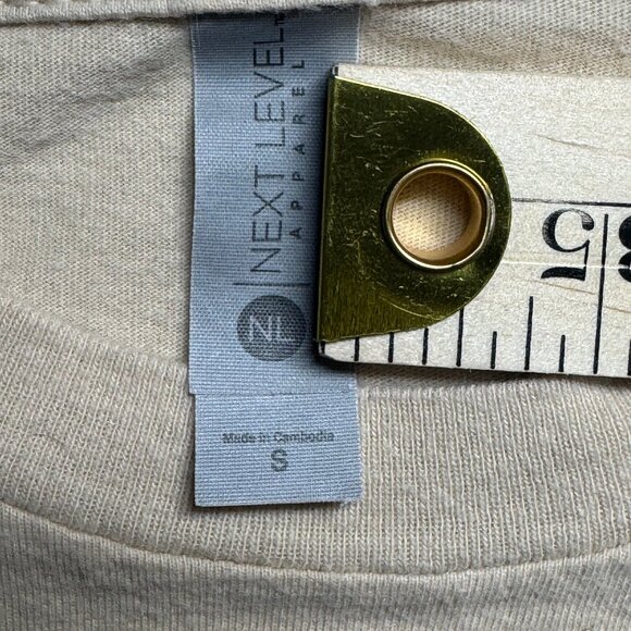 Vintage Style Camp Bacon T-Shirt Zingerman's 9th Annual Beige Green‎ Size S - Picture 5 of 5